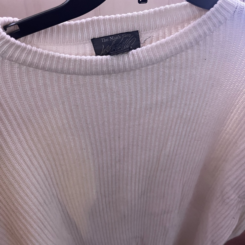 The man’s shop off white Sweater